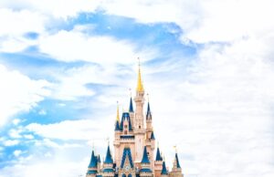 disney castle in day